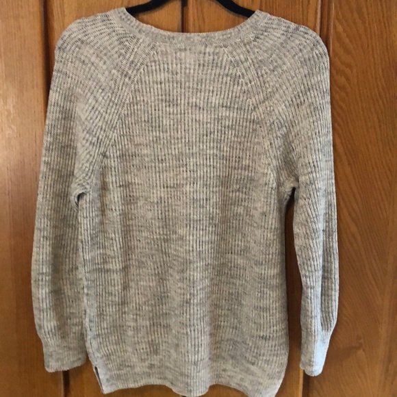 Loft jewel neckline spring sweater, medium - Picture 4 of 5